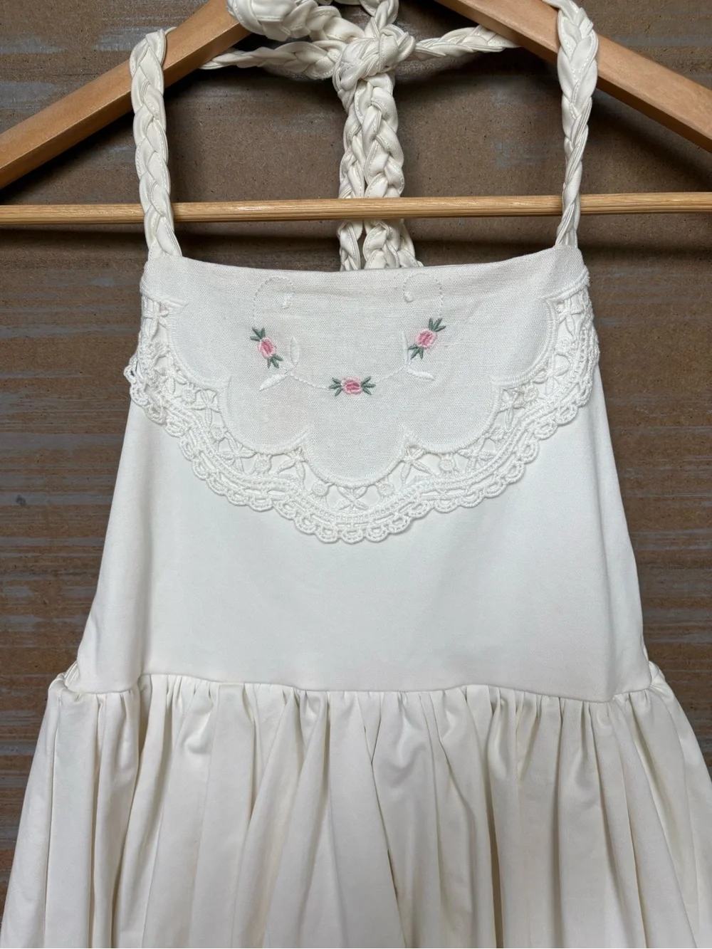 Dollcake Just Perfect Dress Photography Preppy Whimsical 100% Cotton Girls 10